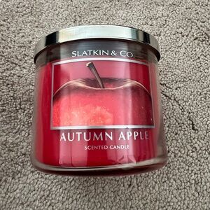 Slatkin & Co Autumn Apple - 3 Wick 14.5 Oz - NWT